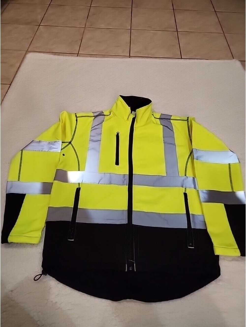 Forester548P Safety jacket M waterproof with hood fall spring warm light weight
